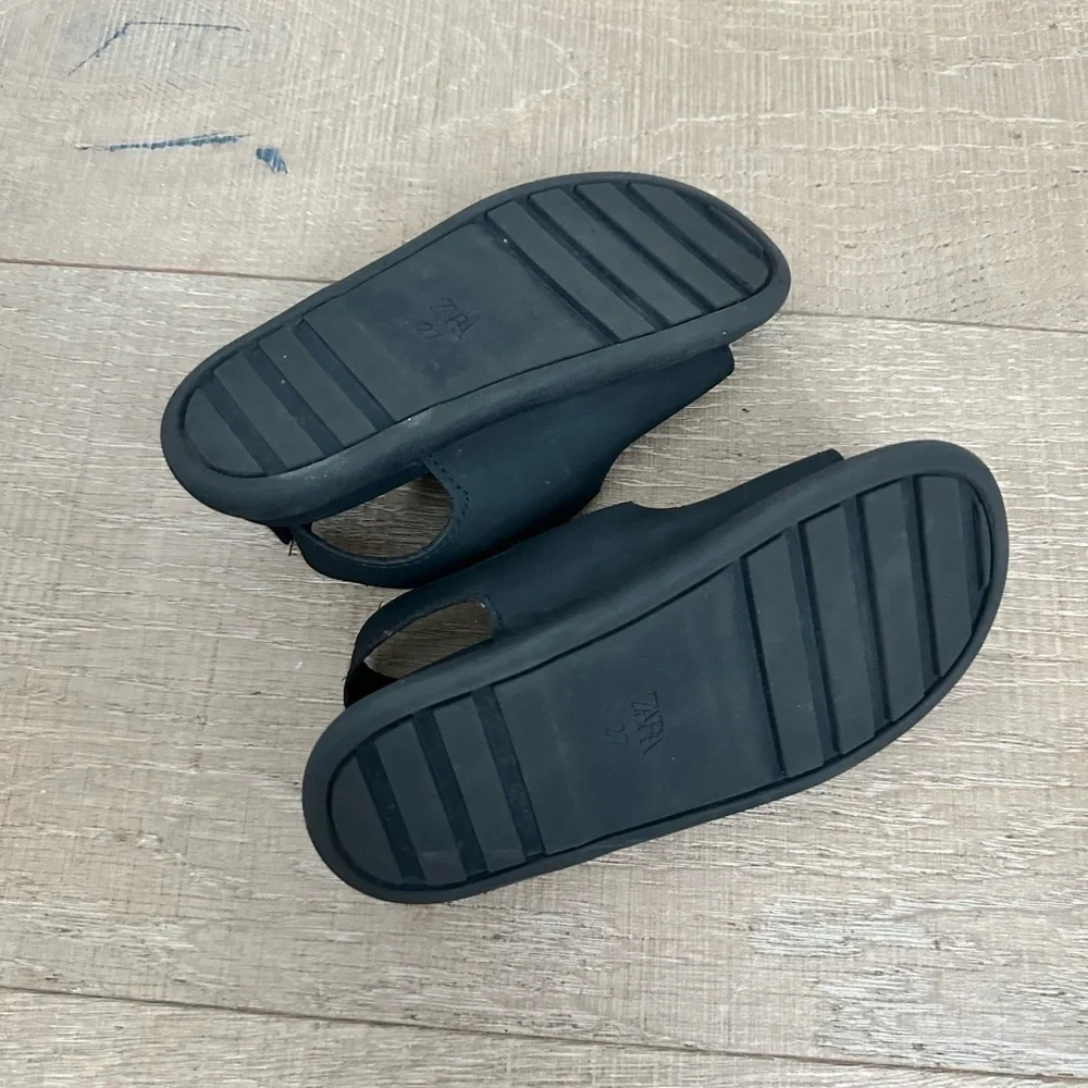 Zara Kids Black Sandals